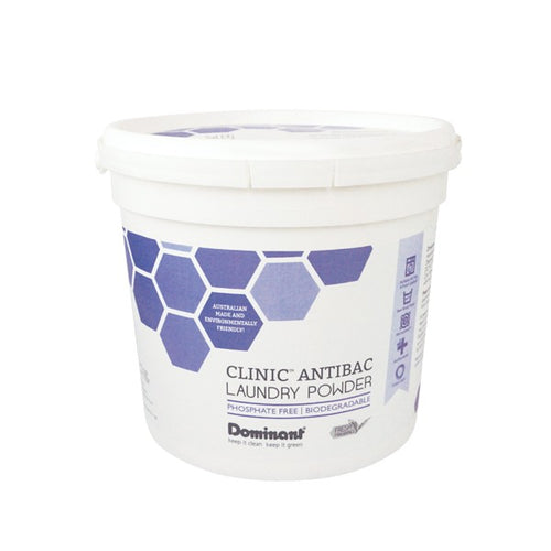 Clinic Antibacterial Laundry Powder - 2kg Bucket (Phosphate Free)